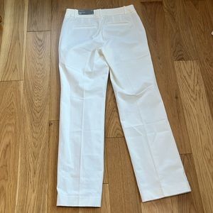 Talbots | Newport Pants | White | New w Tags | Curvy | Full length | Sz 4